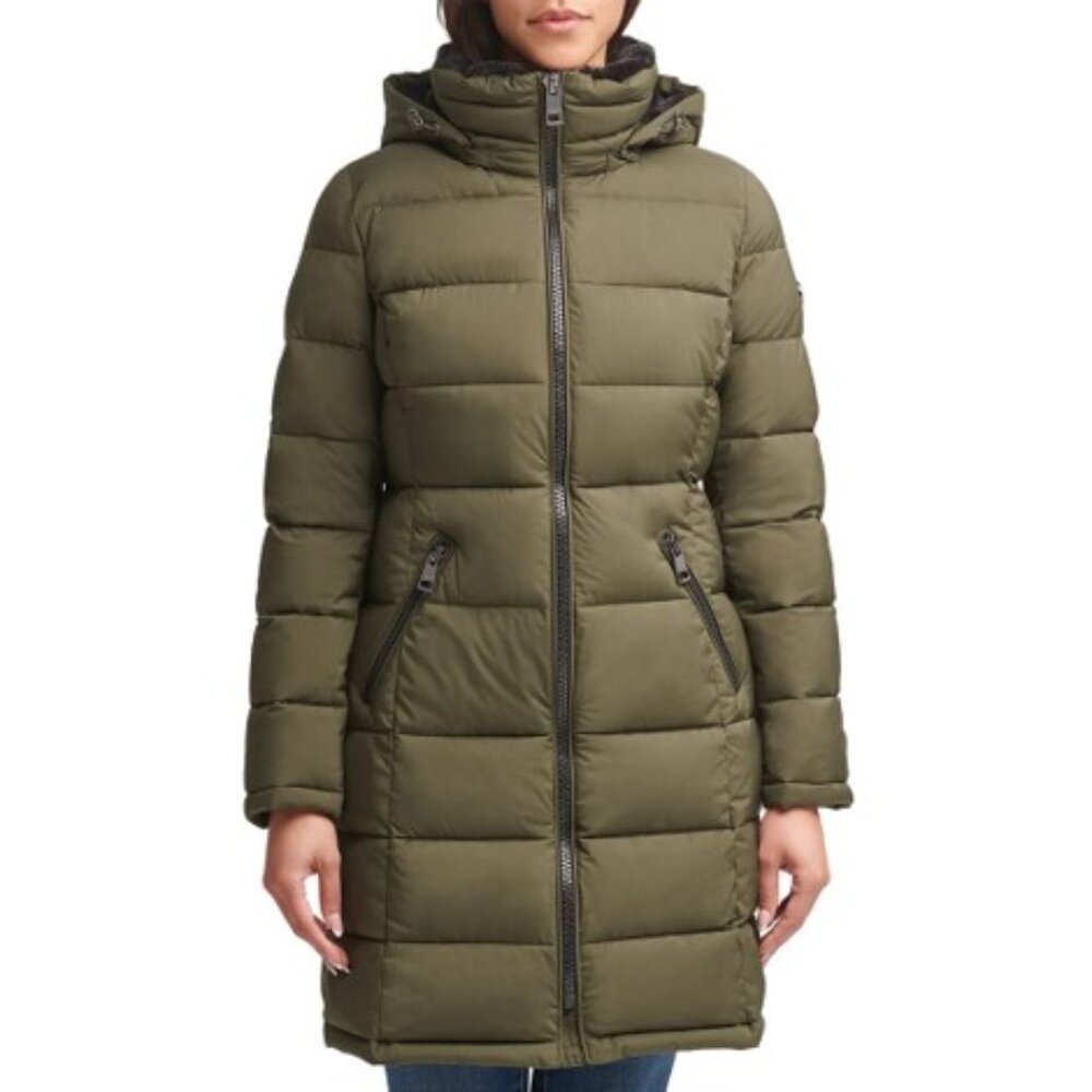 Andrew Marc Ladies' Long Stretch Jacket - Size Small - Picture 3 of 6
